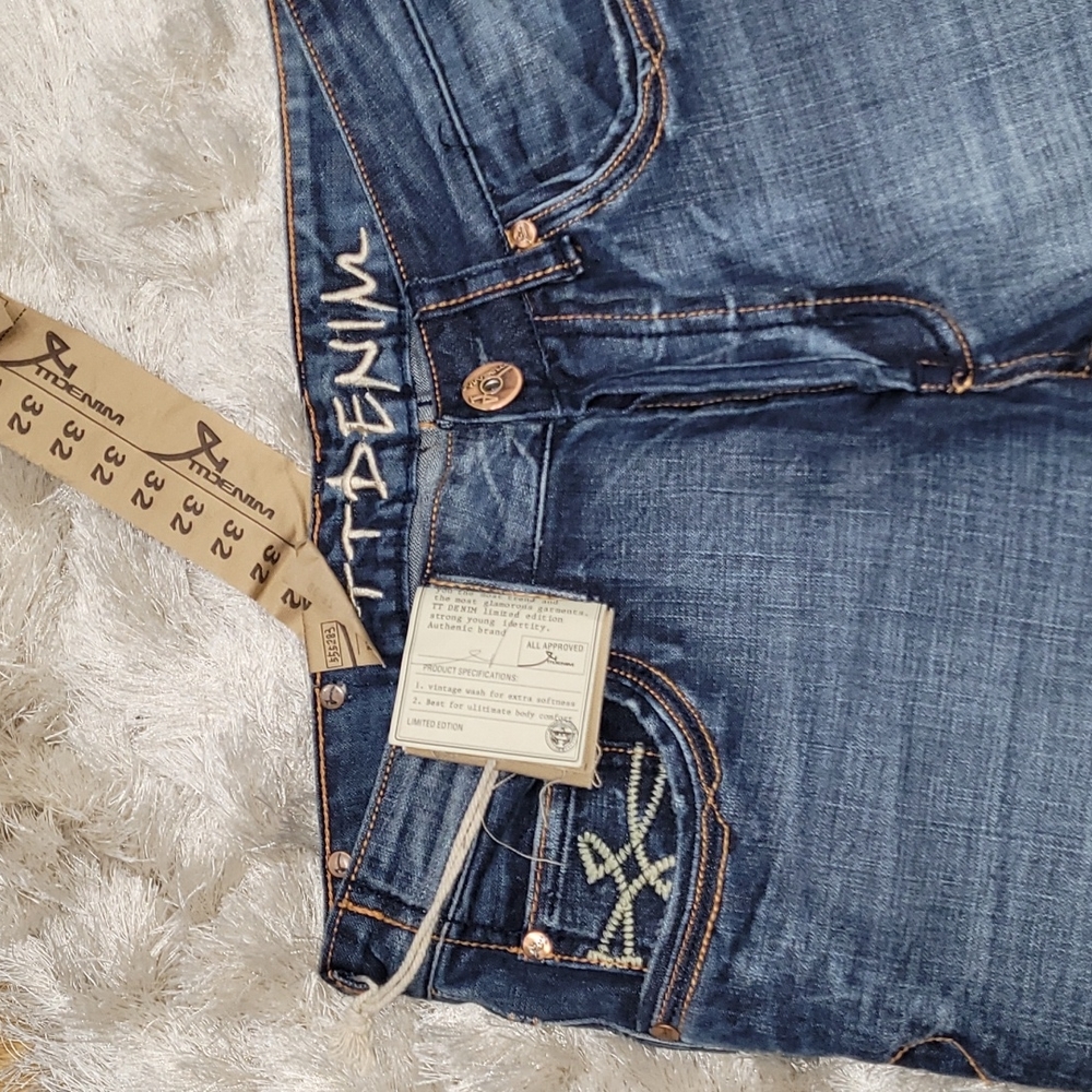 NEW RARE Men's TTDENIM 32 SIZE JEANS 👖 - Picture 5 of 8
